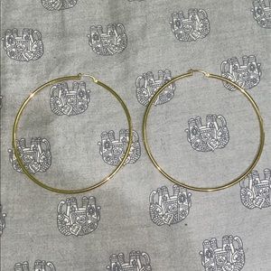 Gold Hoop Earrings
